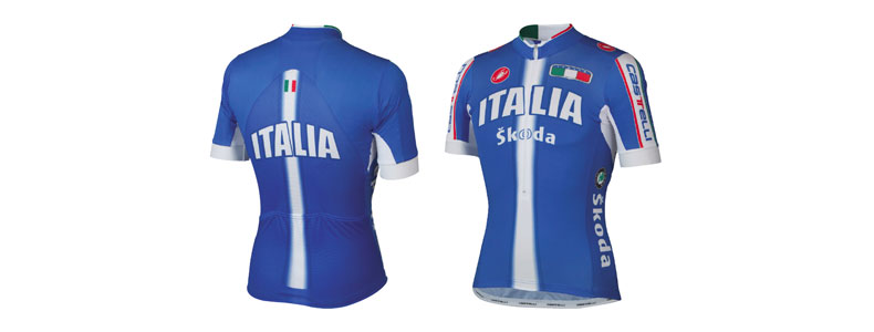 Η Castelli επίσημος χορηγός της ιταλικής εθνικής ομάδας ποδηλασίας