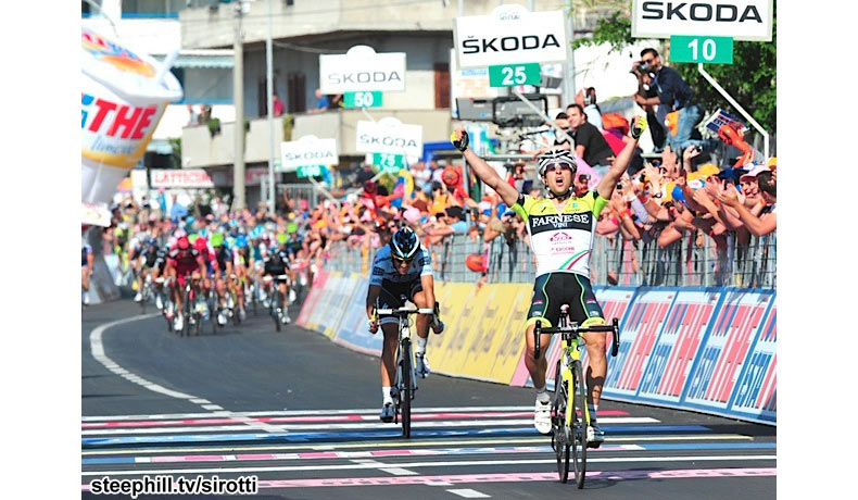 Giro d'Italia 2011: Νικητής του 8ου ετάπ ο Oscar Gatto
