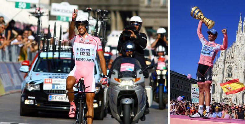 Giro d'Italia 2011: O Contador νικητής του φετινού γύρου, ο Scarponi καταφέρνει να κρατήσει πίσω του τον Nibali