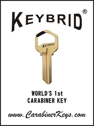 Keybrid Carabiner Key για ελαφρύτερες τσέπες στην προπόνηση