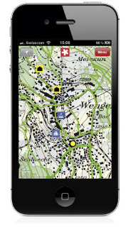 Δωρεάν εφαρμογή iPhone "SwitzerlandMobility" για ποδηλάτες στην Ελβετία