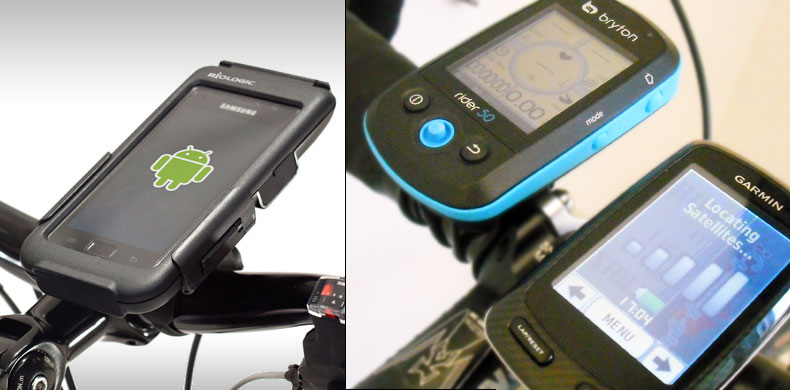 Ποδηλατικό GPS ή Smartphone;